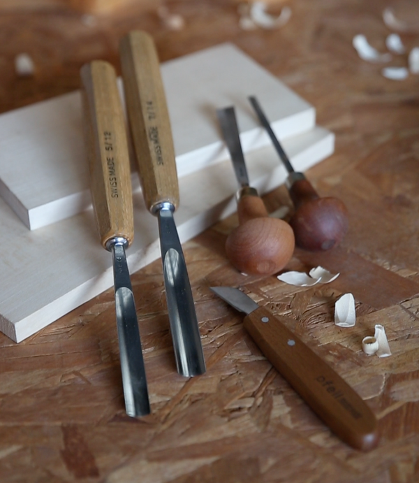 Woodcarving Tools: Carving Knives, Gouges - Wood Bern