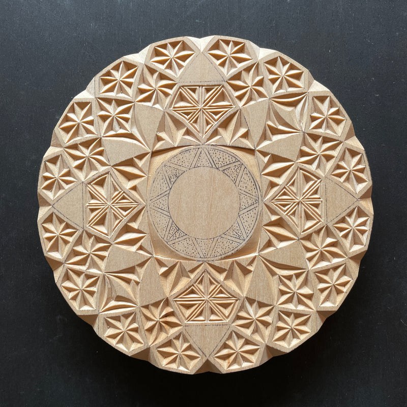 Book Of Patterns for Chip Carving Wood Bern