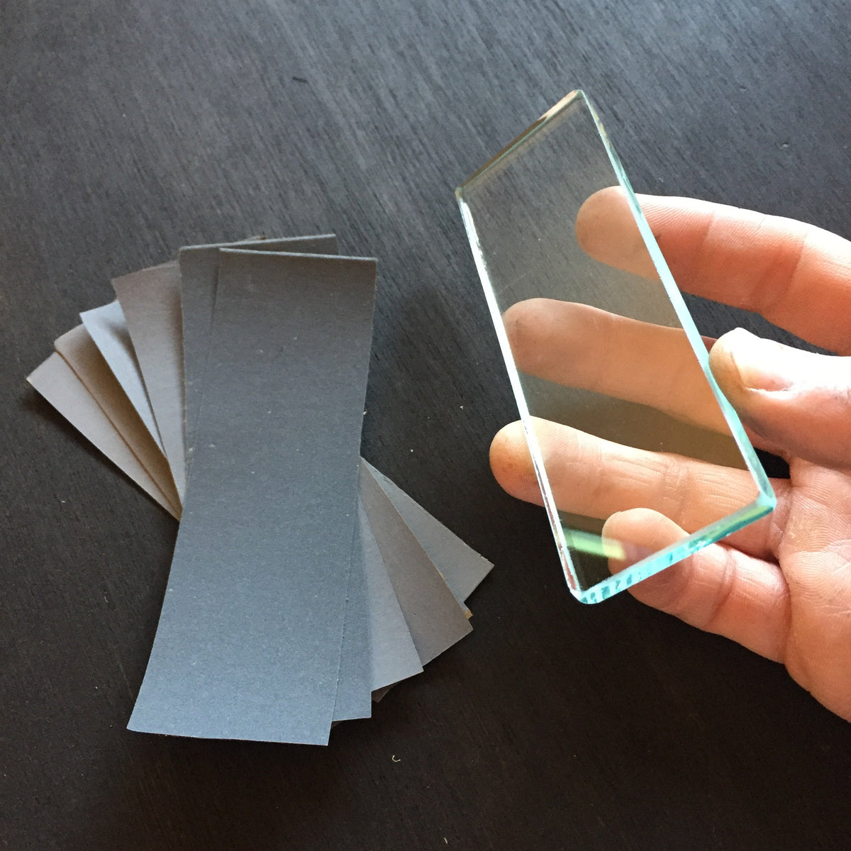 Sharpening Sandpaper Chip carving Kit