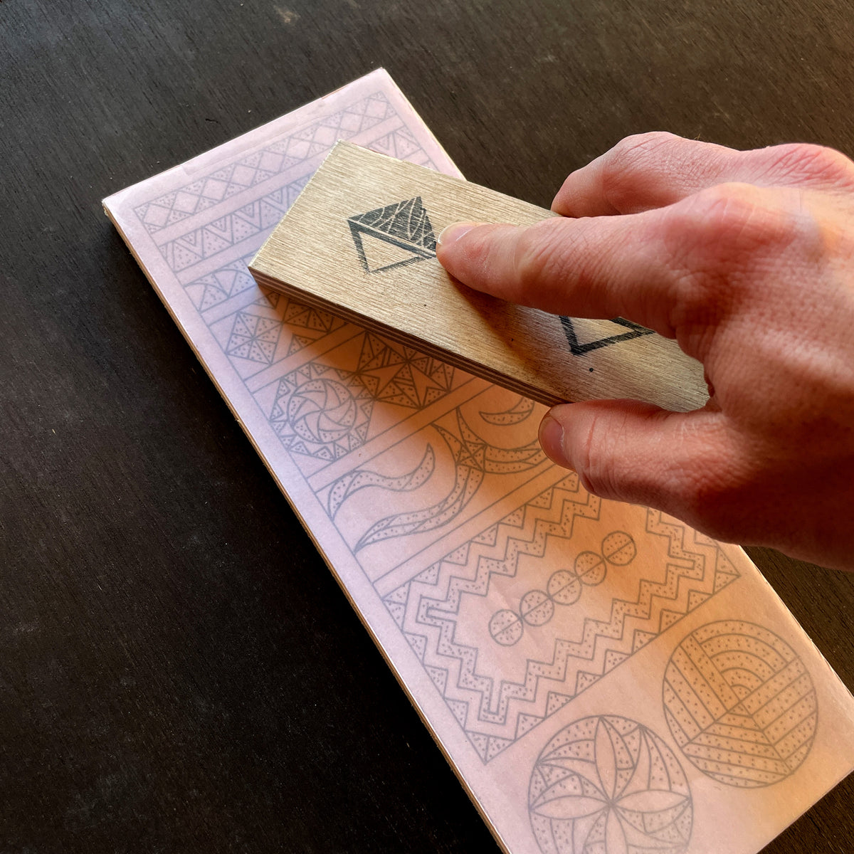 Transfer Marker Chip Carving Patterns